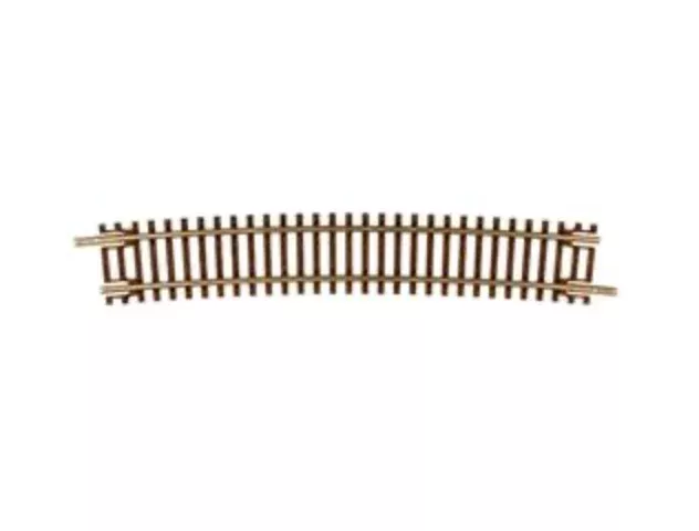Atlas 2027 N Scale Code 55 Track 20" Radius Half Curve (6 Pack)