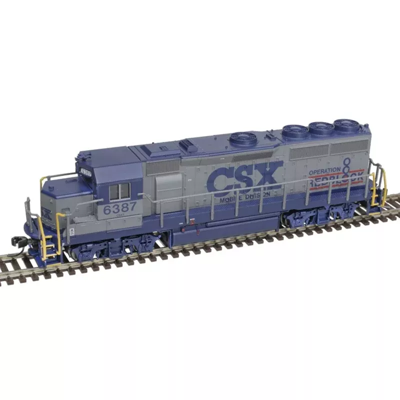 Atlas 40004743 N Scale EMD GP40-2 CSX 6487 DCC & Sound (Operation Redblock)