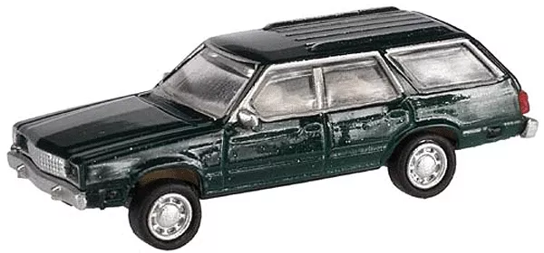 Atlas 60000011 N Scale 1978 Ford Fairmont Wagon - Dark Jade Metallic (2 Pack)