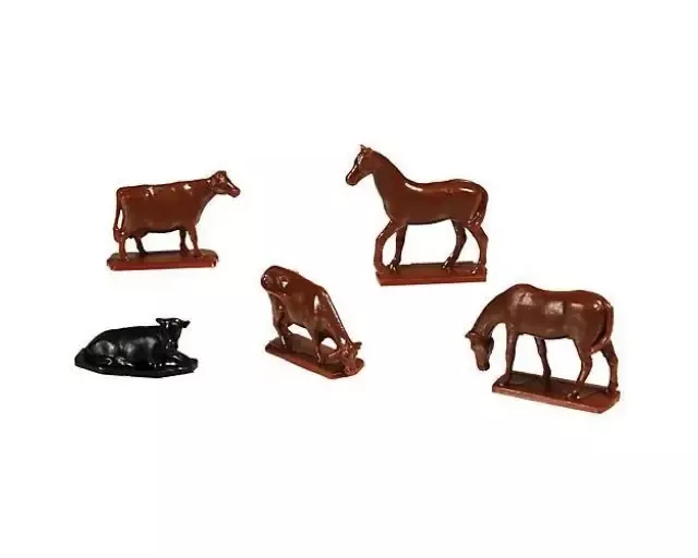 Atlas 778 HO Scale Cows and Horses Figures