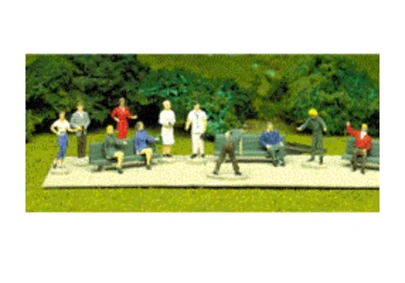 Atlas 793 HO Scale Undecorated Figures Set (24 Pack)