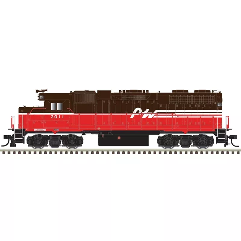 Atlas Silver 40005610 N Scale EMD GP38 Providence & Worcester 2011