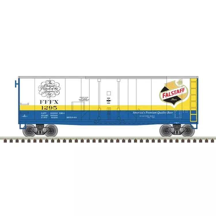 Atlas Trainman 20007240 HO Scale 40' Plug Door Boxcar Fallstaff Beer 1295