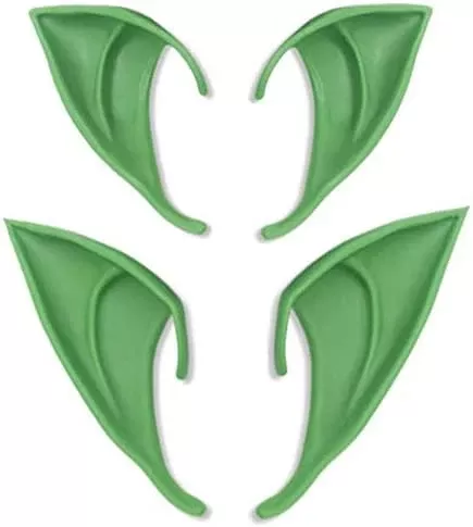 Aweilan Fairy Pixie Soft Elf Ears Cosplay Accessories Halloween Party
