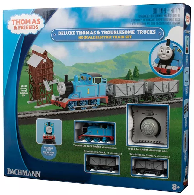 Bachmann 00760 HO Scale 75th Anniversary Thomas & Troublesome Trucks Train Set