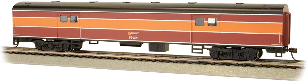 Bachmann 14404 HO Scale 72' Smooth-Side Baggage Car Southern Pacific "Daylight" 295