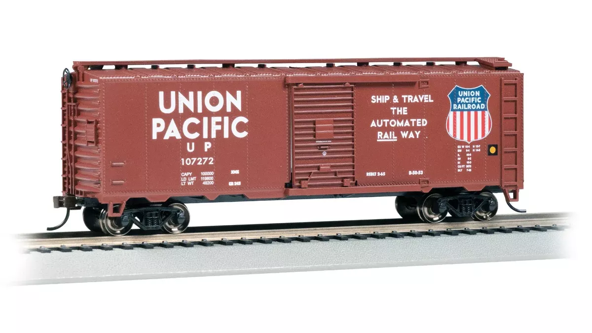Bachmann 16019 HO Scale PS-1 40' Boxcar Union Pacific UP 107272