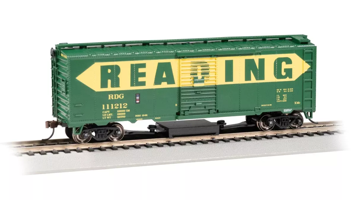 Bachmann 16326 HO Scale Track Cleaning Boxcar Reading 111212