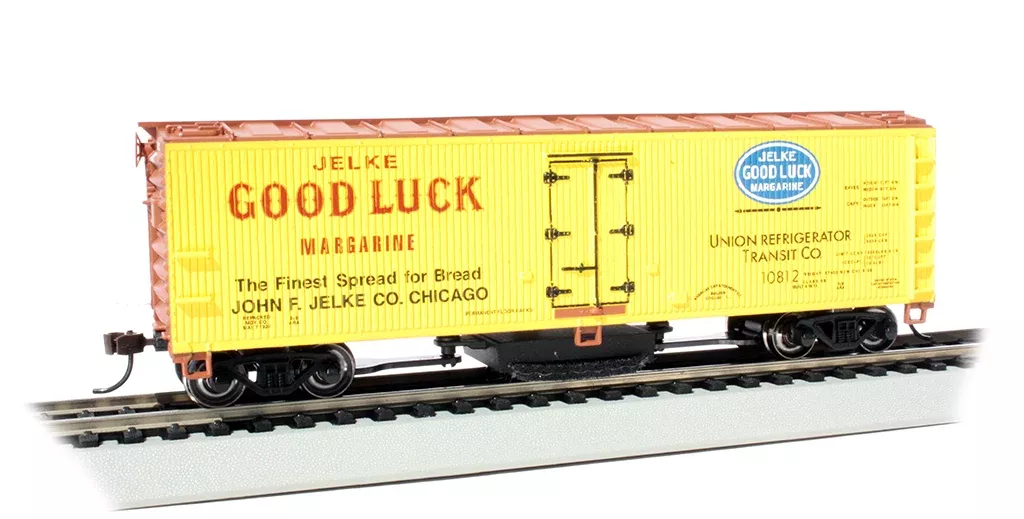 Bachmann 16336 HO Scale Track Cleaning Reefer Jelke Margarine