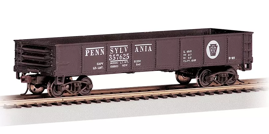 Bachmann 17202 HO Scale 40' Gondola Pennsylvania PRR 357625