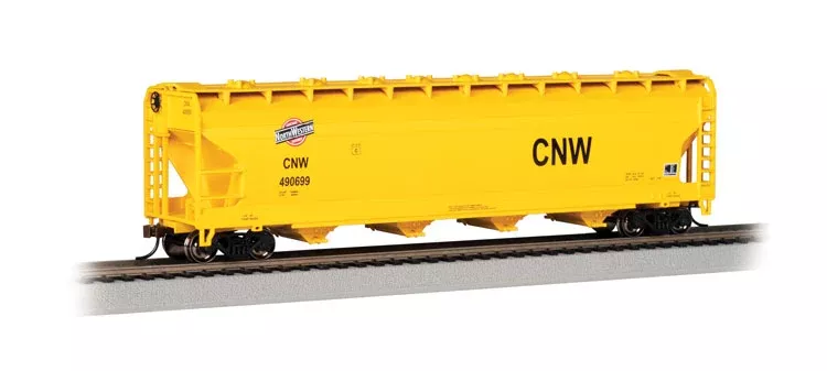 Bachmann 17559 HO Scale 56' ACF Centerflow Covered Hopper CNW 46099