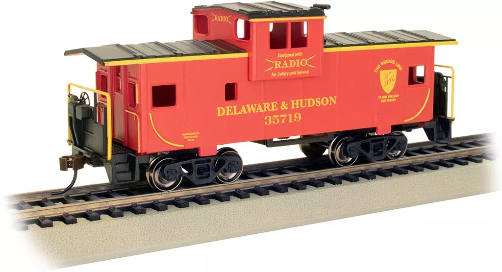 Bachmann 17708 HO Scale Wide Vision Caboose Delaware & Hudson D&H 35719