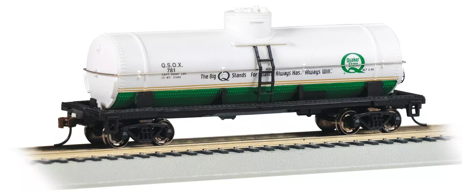 Bachmann 17810 HO Scale Single Dome Tank Car Quaker State QSOX 781