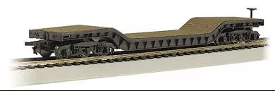 Bachmann 18349 HO Scale Heavy Duty Depressed Center Flatcar - Unlettered