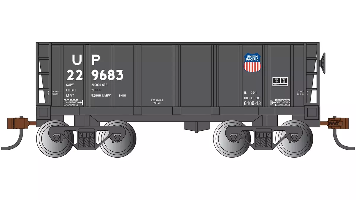 Bachmann 18613 HO Scale Ore Car Union Pacific UP 229683