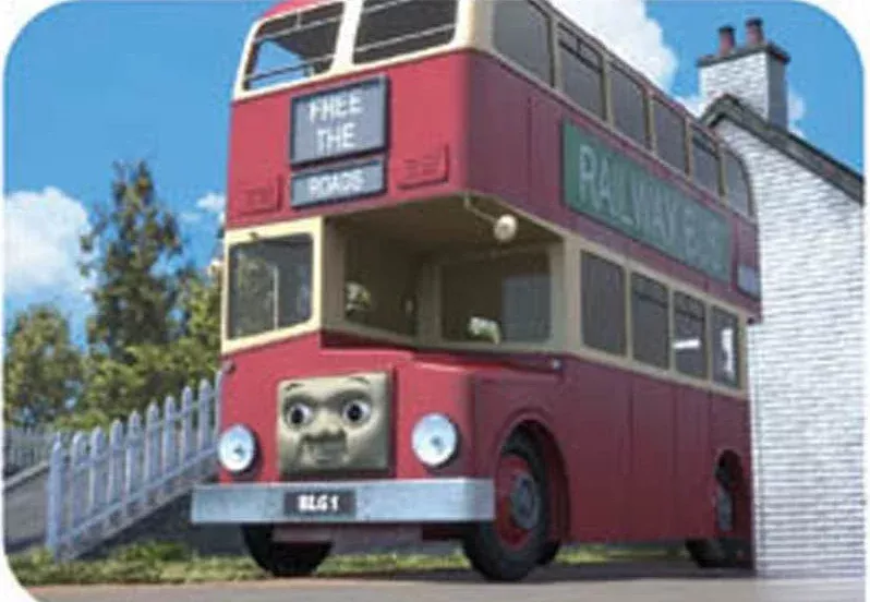 Bachmann 42450 HO Scale Thomas and Friends Bulgy The Bus