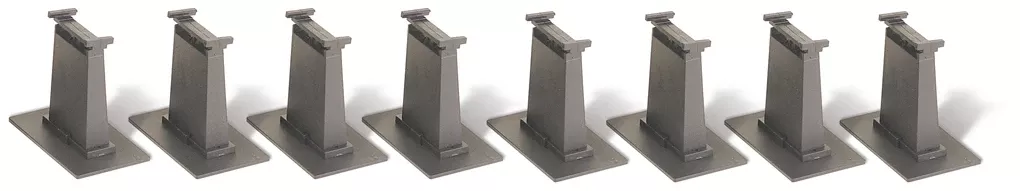 Bachmann 44872 N Scale E-Z Track Track Tall Pier Set (8)