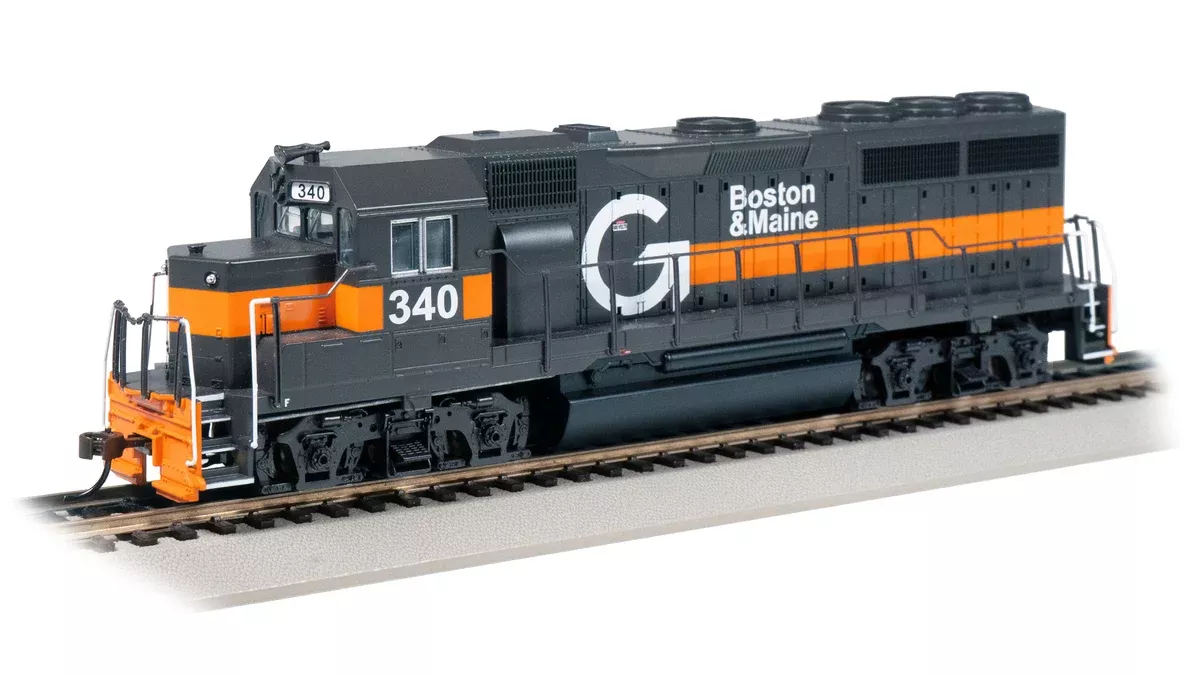Bachmann 60313 HO Scale EMD GP40 Diesel Guilford MEC 340 with DCC