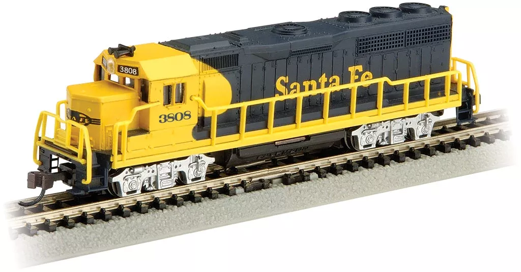 Bachmann 63563 N Scale EMD GP40 Diesel Santa Fe ATSF 3808