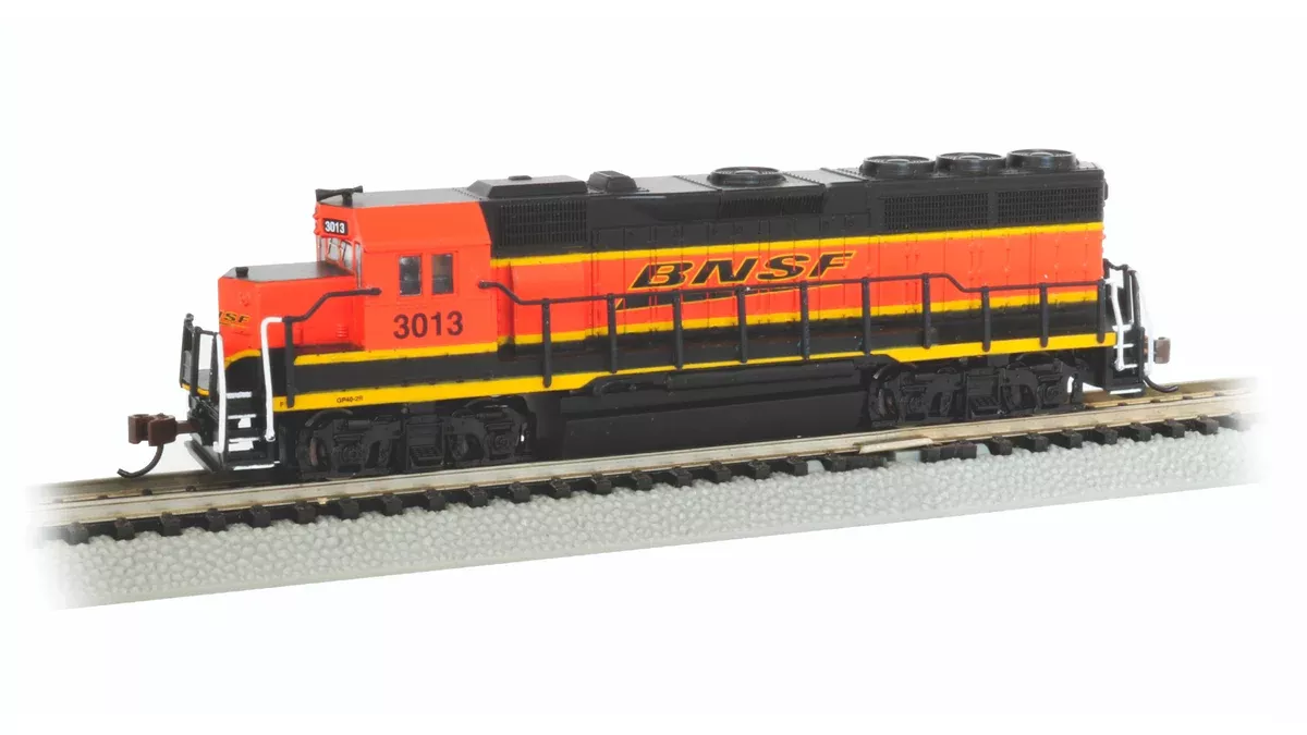 Bachmann 66358 N Scale EMD GP40 Diesel BNSF 3013 with DCC and Sound