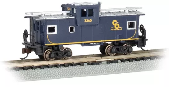 Bachmann 70762 N Scale Wide Vision Caboose Chesapeake & Ohio C&O 3260