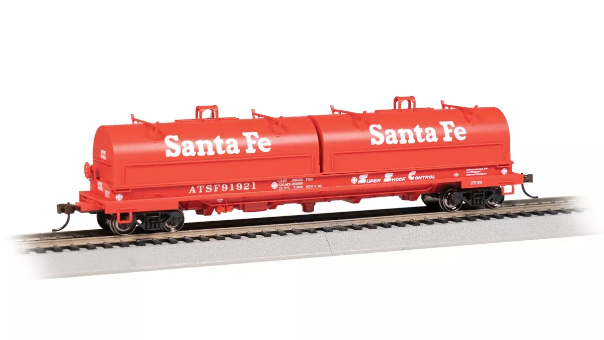 Bachmann 71405 HO Scale Coil Car with Load Santa Fe ATSF 91921
