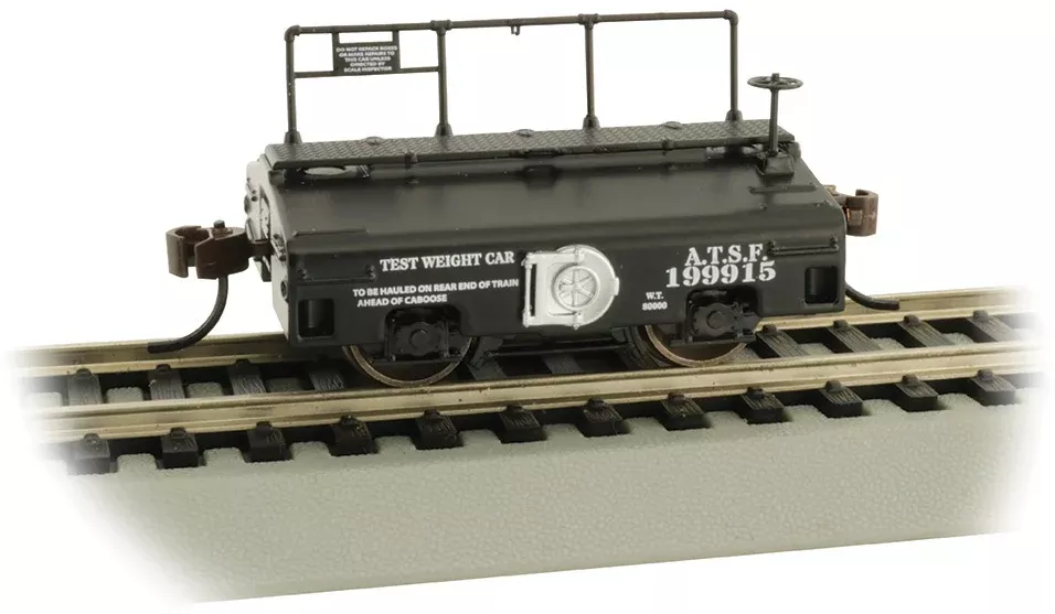 Bachmann 74406 HO Scale Test Weight Scale Car Santa Fe ATSF 199915
