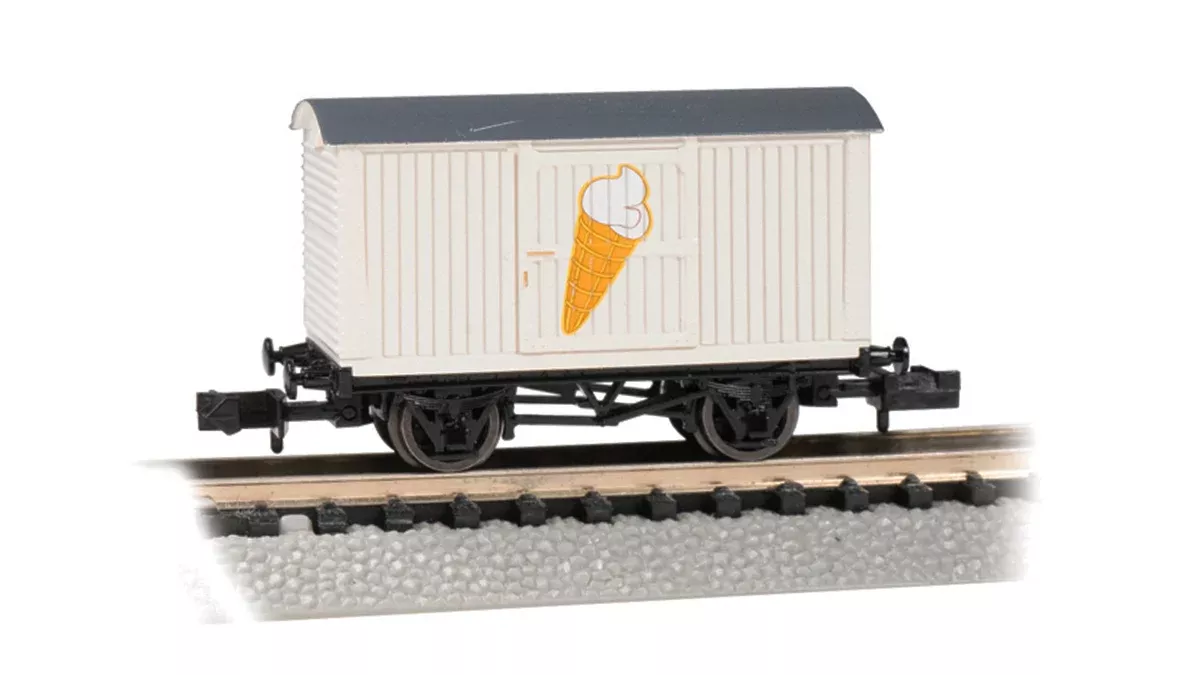 Bachmann 77090 N Scale Thomas & Friends Box Van - Ice Cream