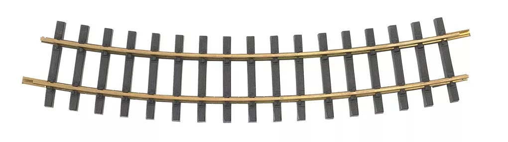 Bachmann 94654 G Gauge Brass 5' Diameter Curve Track - Box of 12