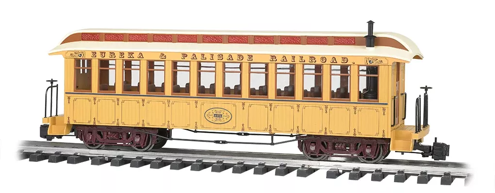 Bachmann Big Hauler 97207 G Gauge Jackson Sharp Coach Eureka & Palisade