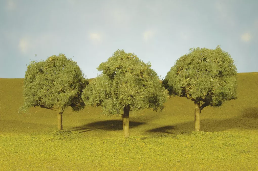 Bachmann SceneScapes 32013 3"-3.5" Oak Trees (3 Pack)