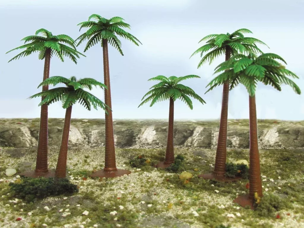 Bachmann SceneScapes 32015 4"-6" Palm Trees (3 Pack)