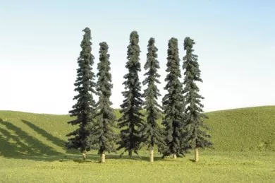 Bachmann SceneScapes 32103 3"-4" Conifer Trees (9 Pack)
