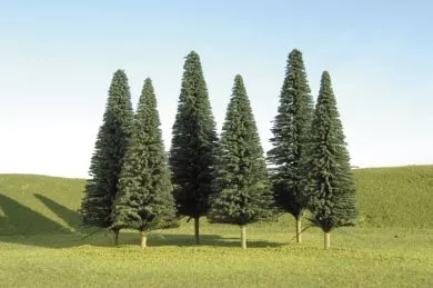 Bachmann SceneScapes 32201 8”-10” Pine Trees (3 Pack)