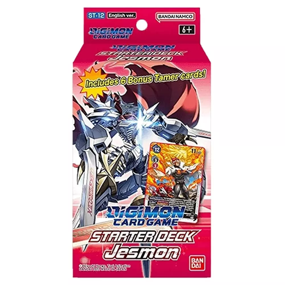 Bandai Namco Entertainment Digimon Card Game: Jesmon Starter Deck, Red