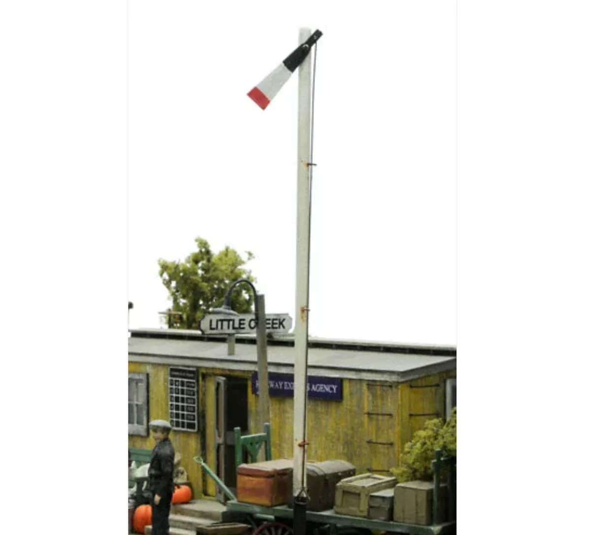 Banta Model Works 6136 O Scale Station Stop Semaphore