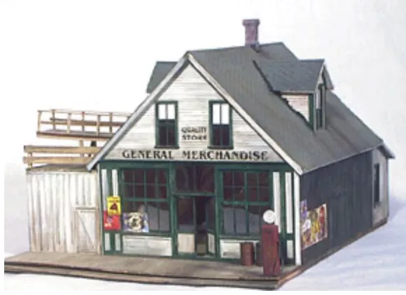 Banta Modelworks 109 HO Scale Ophir General Merchandise Craftsman Kit