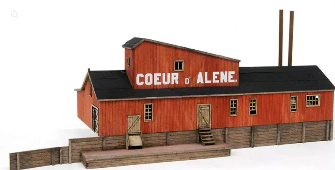 Banta Modelworks 2033 HO Scale Coeur d' Alene Mine Craftsman Kit