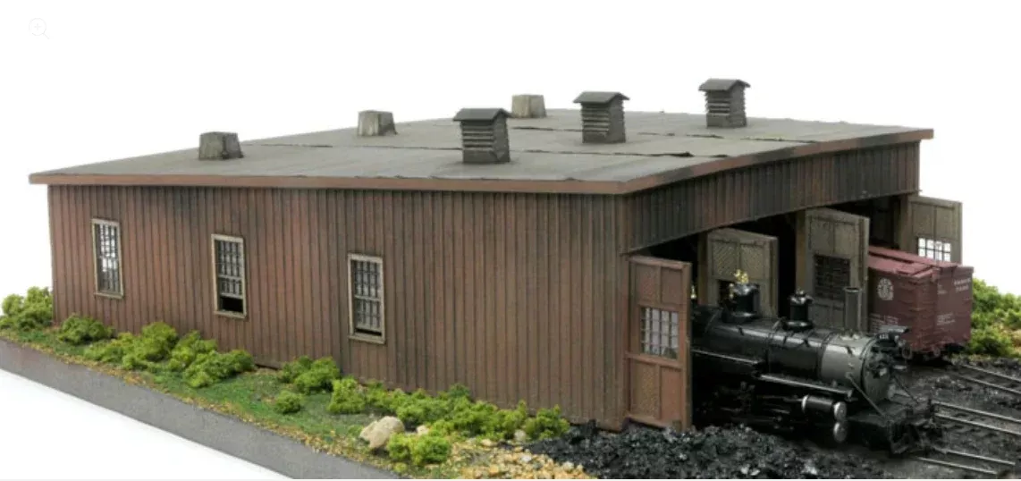 Banta Modelworks 2062 HOn3 Scale Sargents Roundhouse Craftsman Kit