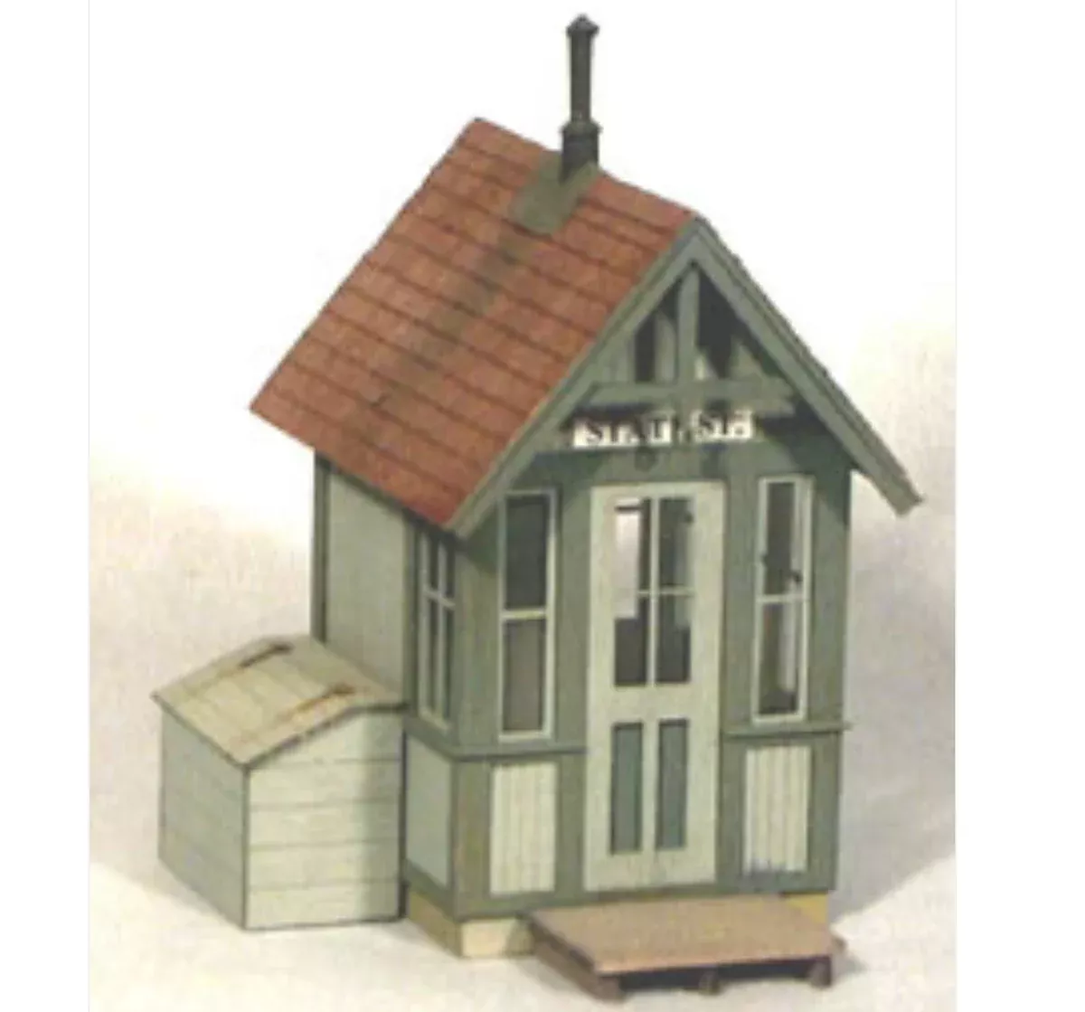 Banta Modelworks 2065 HO Scale Crossing Shanty Craftsman Kit