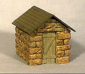 Banta Modelworks 2077 HO Scale Dynamite Shed Craftsman Kit