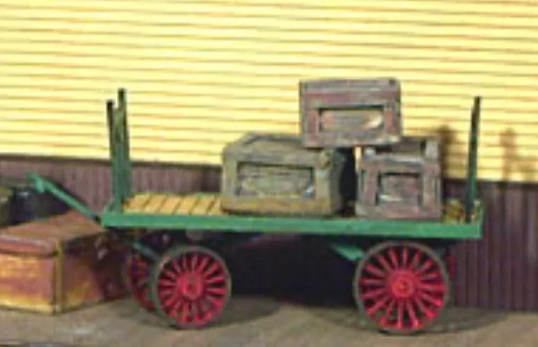 Banta Modelworks 2080 HO Scale Baggage Wagon Kit