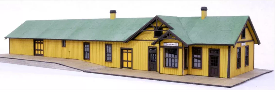Banta Modelworks 2098 HO Scale Chama Depot Craftsman Kit