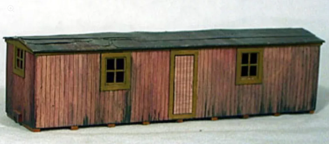 Banta Modelworks 2106 HO Scale Storage Shed Craftsman Kit
