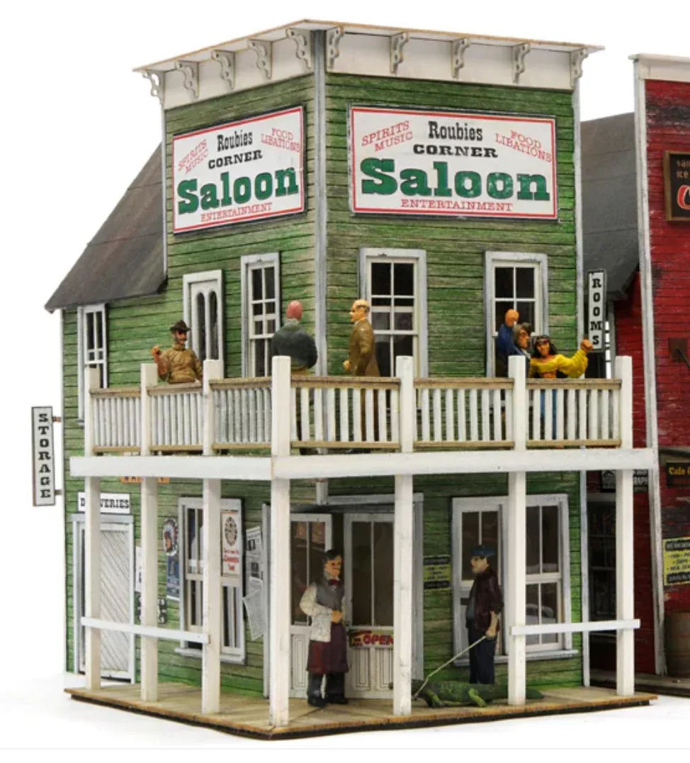 Banta Modelworks 2111 HO Scale Roubie's Saloon Craftsman Kit