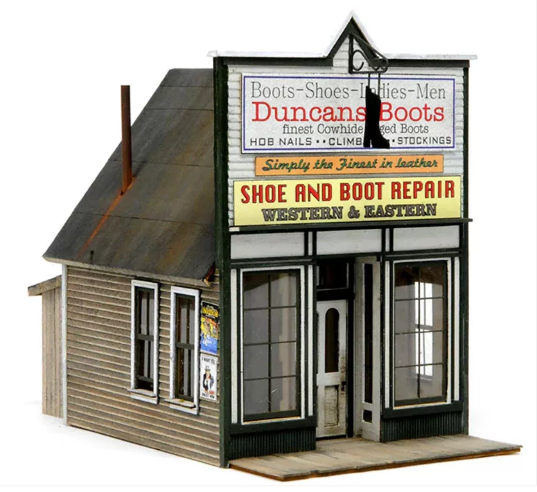 Banta Modelworks 2120 HO Scale Duncan Boots Craftsman Kit