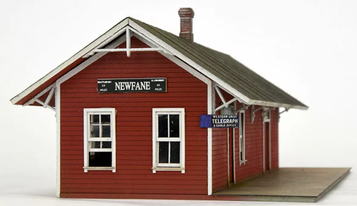 Banta Modelworks 2130 HO Scale Newfane Depot Craftsman Kit