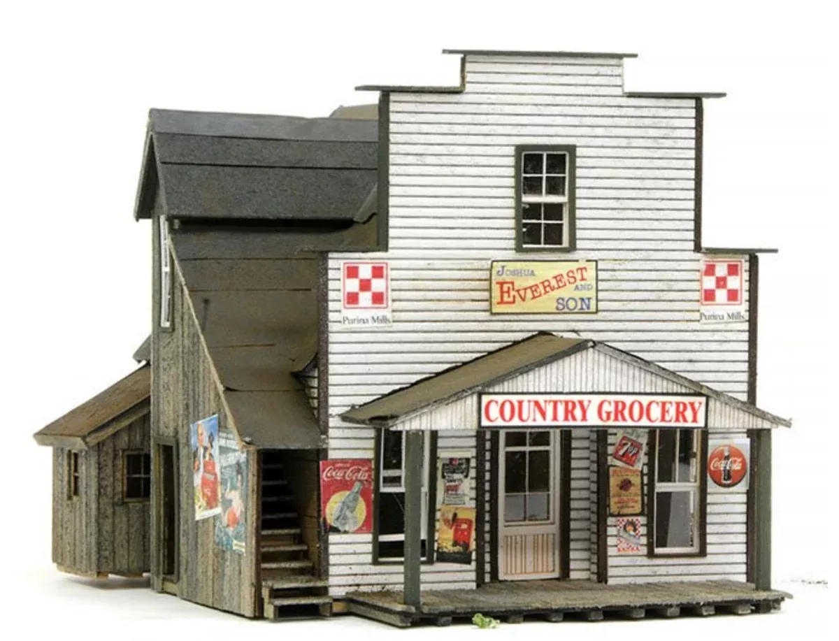 Banta Modelworks 2134 HO Scale Everest Country Store Craftsman Kit