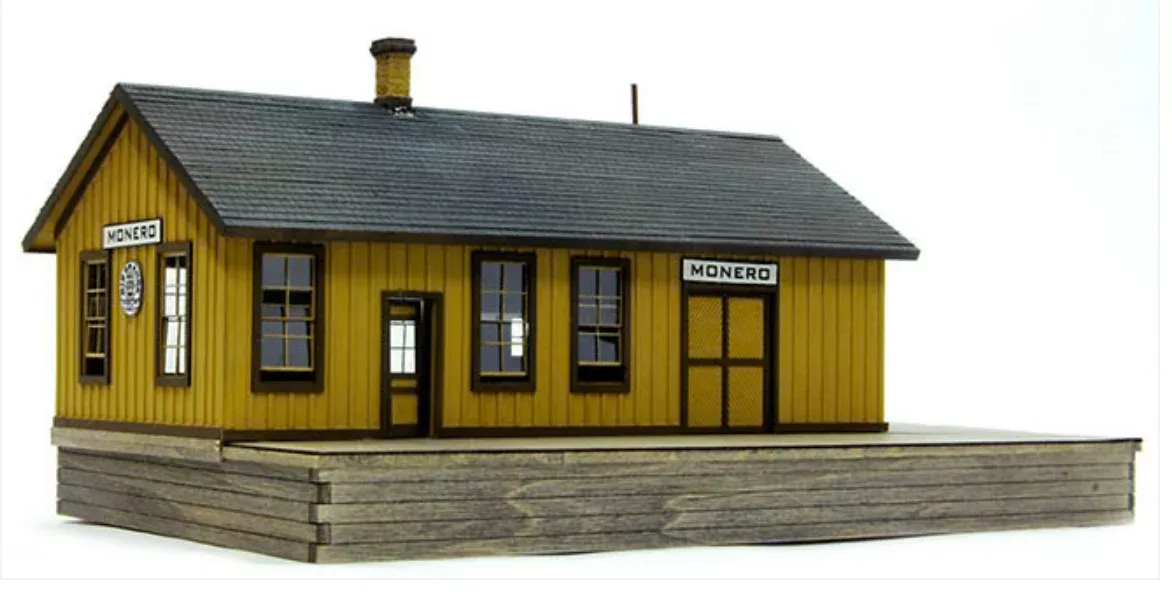 Banta Modelworks 2137 HO Scale Monero Depot Craftsman Kit