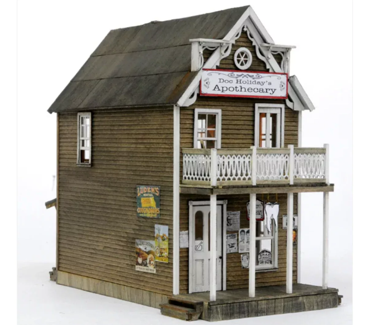 Banta Modelworks 2145 HO Scale Doc Holidays Apothecary Craftsman Kit